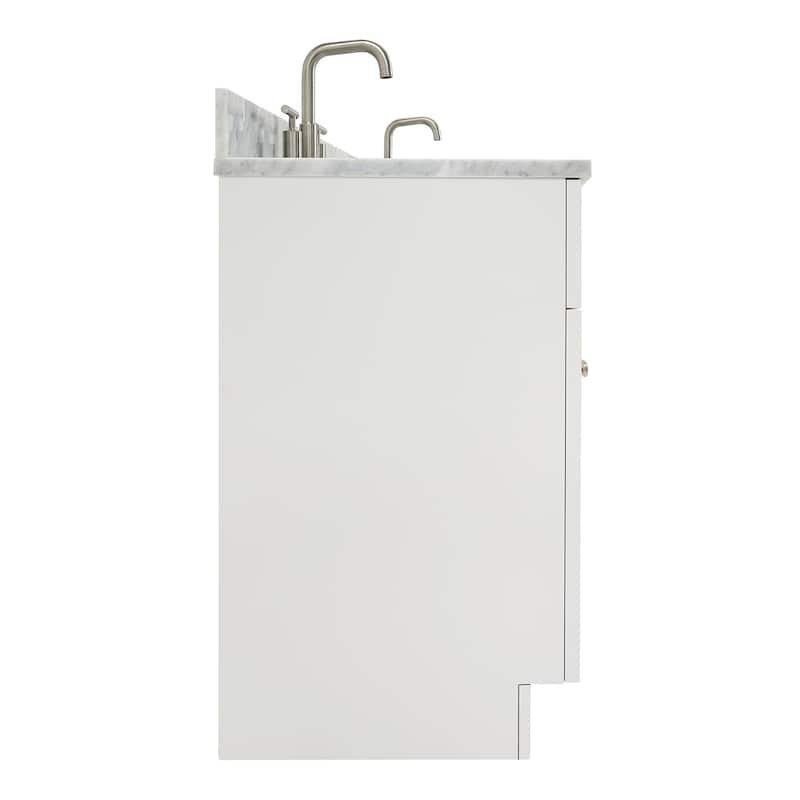 Ariel F067DCW2RVO Hamlet 67" Free Standing Double Basin Vanity Set