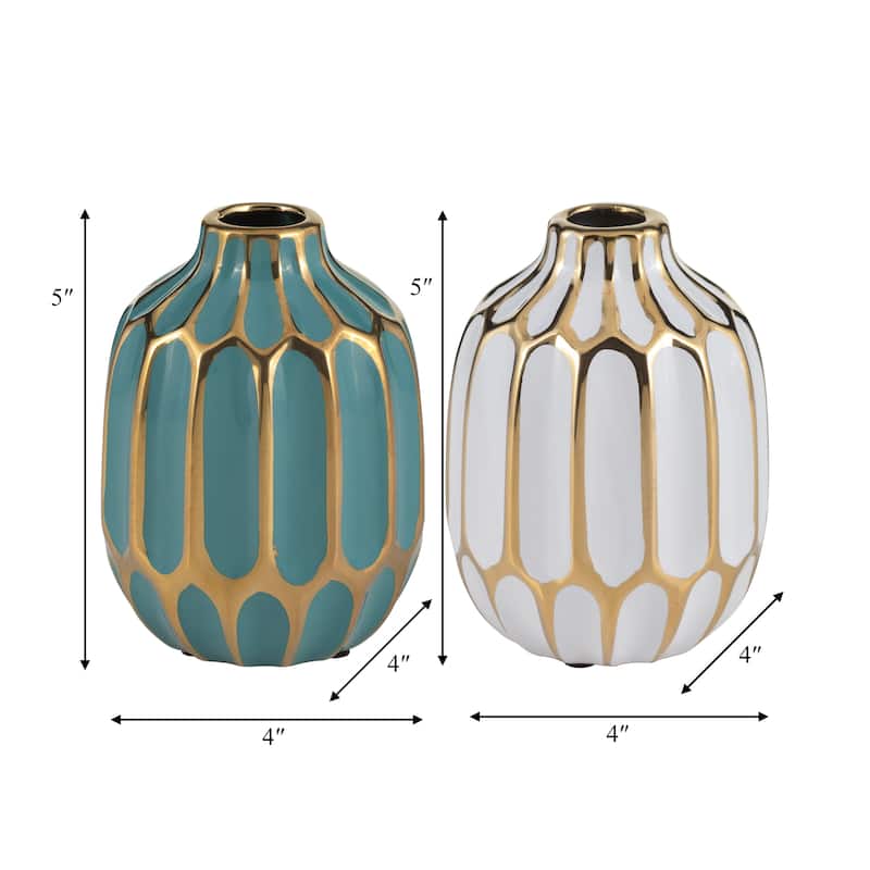 Sagebrook Home Elegant Ceramic Vase