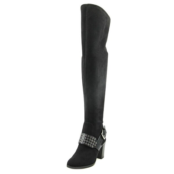 michael kors over the knee boots suede