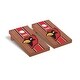 preview thumbnail 1 of 3, Otterbein OU Cardinals Rosewood Cornhole Board Set