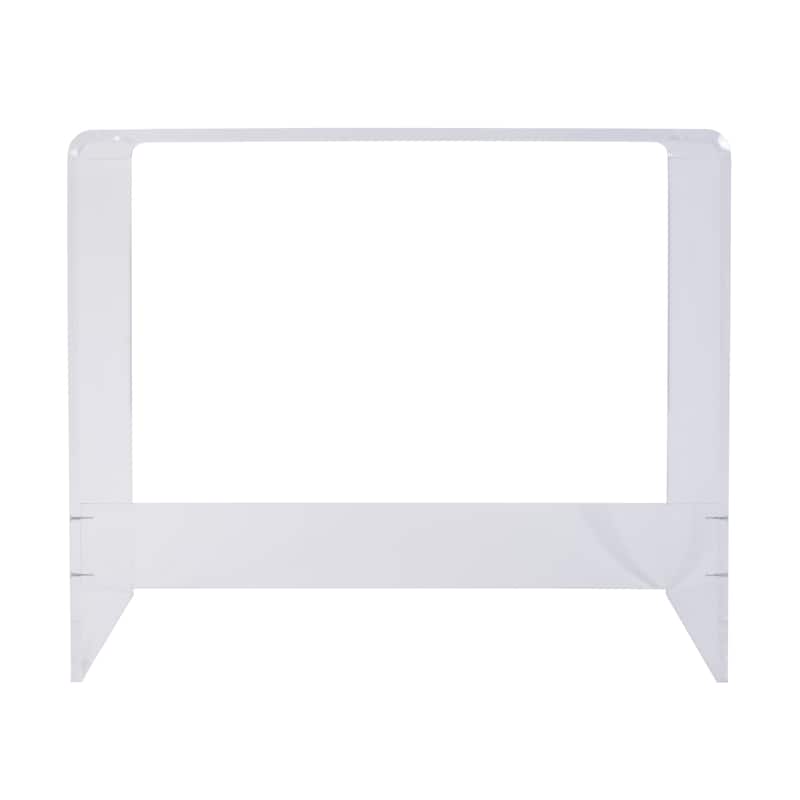 Solara 36 in. W Rectangular Acrylic Desk