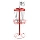 preview thumbnail 19 of 22, GSE™ Professional Portable 24-Chain Disc Golf Targets Basket, PRO Disc Golf Practice Goal Baskets Red