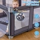 preview thumbnail 18 of 27, Honeyjoy Large Baby Playpen 50" x 50"/59" x 59" with Zipper Gate 50
