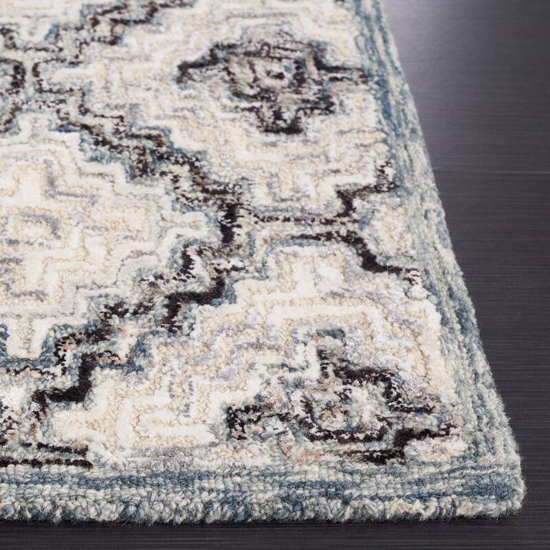 SAFAVIEH Handmade Soho Jaleesa Modern Trellis Wool Rug