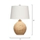 preview thumbnail 7 of 9, Alden Decor Granada Rattan Table Lamp
