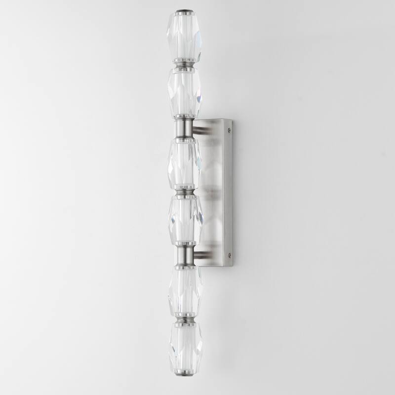 Studio M SM24865 Dolce Vita 6 Light 5" Wide LED Bath Bar with Beveled