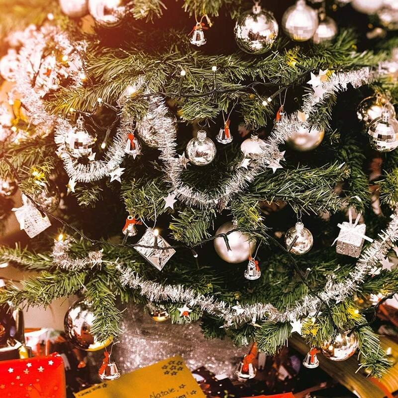 34 Pieces Shatterproof Christmas Ornaments Set Christmas Decorations 1.57 Inch Christmas Balls - N/A