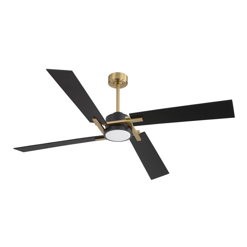 GetLedel 72" Large Modern LED Ceiling Fan with Remote Control and Light Kit