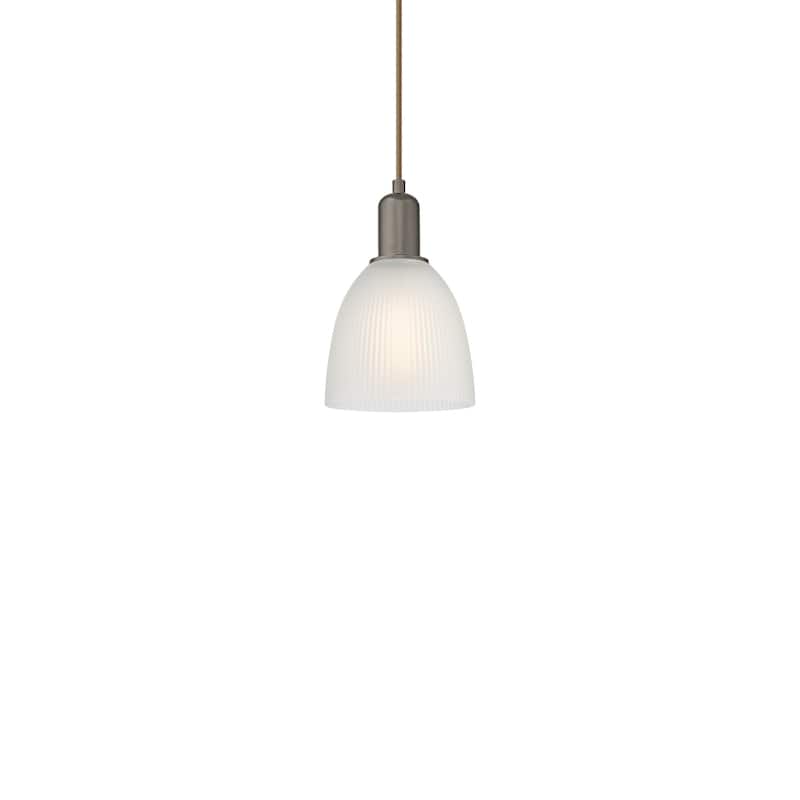 Innovations Lighting 716-1P-10-6 Castile Pendant Castile 6" Wide Mini - Oil Rubbed Bronze / White