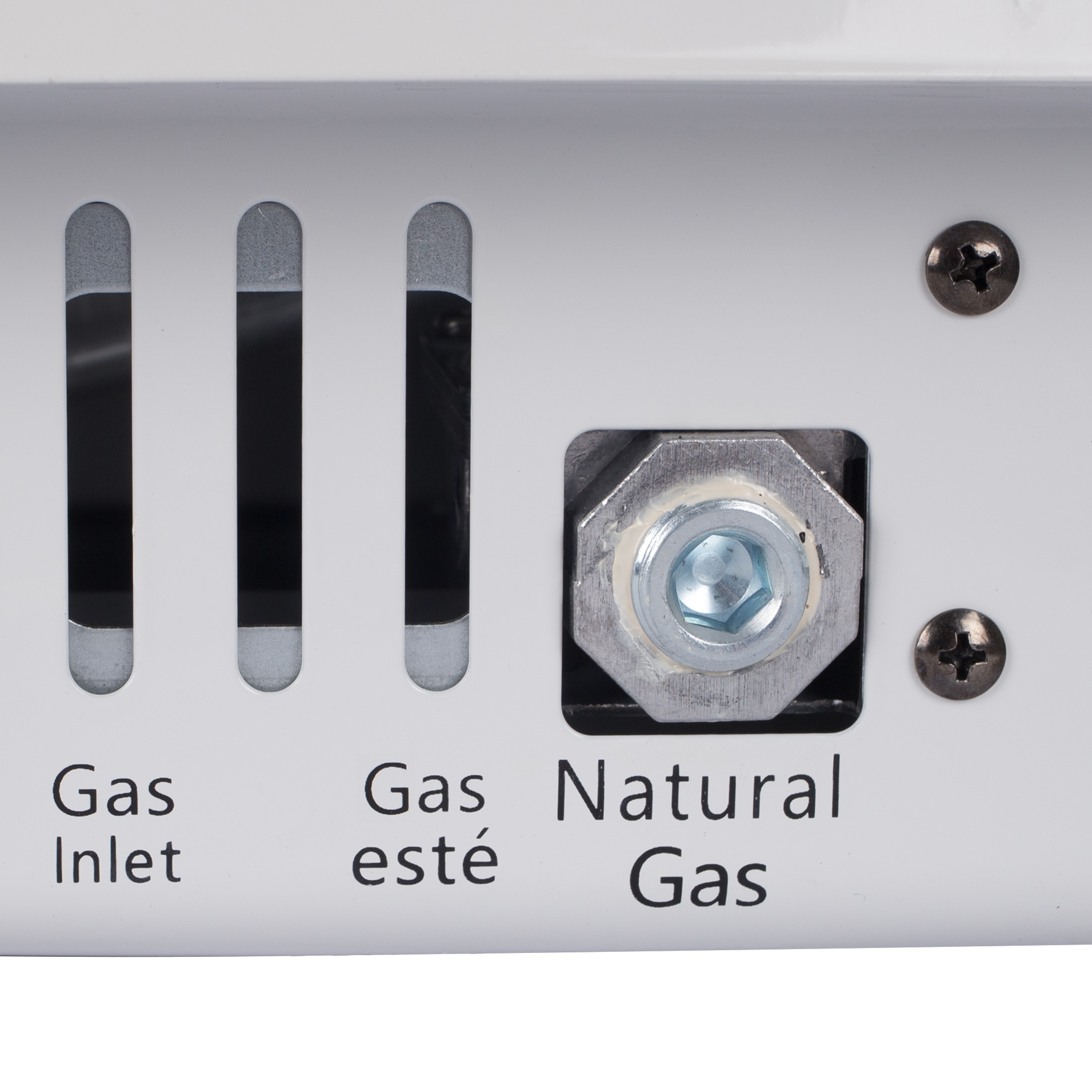 Dyna glo natural gas heater outlet