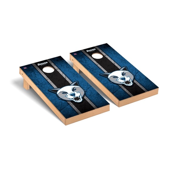 slide 2 of 5, Daemen Wildcats Vintage Cornhole Board Set