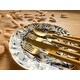 preview thumbnail 5 of 33, Mepra Fantasia Ice Gold Flatware Set 20-Pieces - Mustard