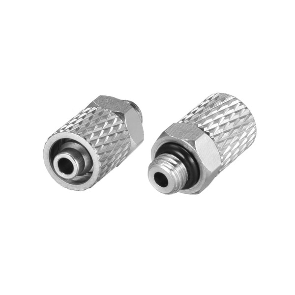 Quick Coupler 3/16" Tube OD x M6 Thread Air Hose Quick Coupler Connector 10pcs