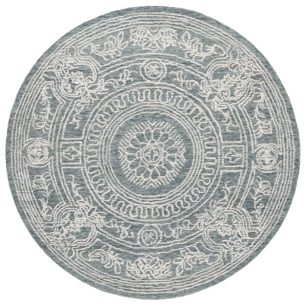 SAFAVIEH Handmade Ebony Tammy Modern Wool Rug