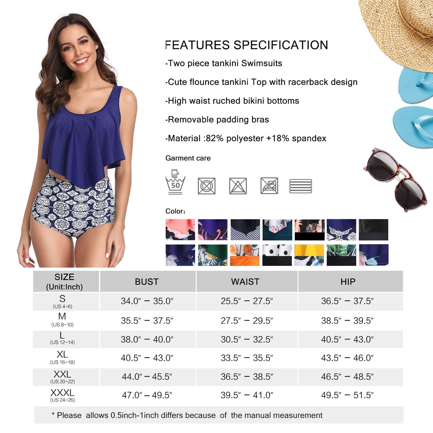 size 18 womens bathing suits