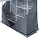 preview thumbnail 45 of 61, Loft Metal Bed with Desk,Shelves,Power Outlet,LED Light and Wardrobe