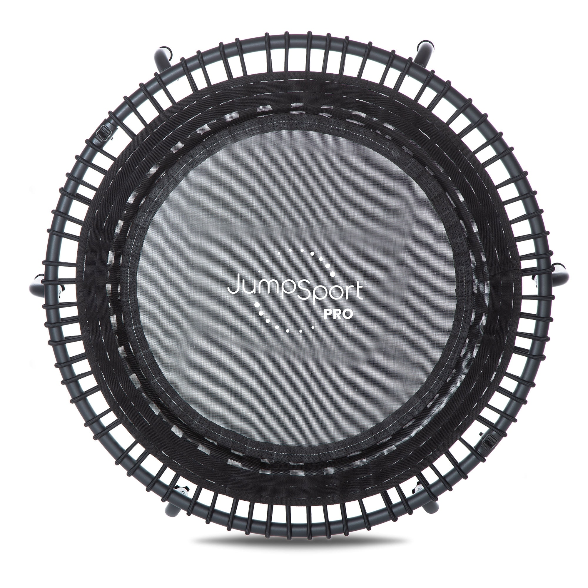 JumpSport 570 PRO Indoor Durable Lightweight 44-Inch Fitness Trampoline, Black