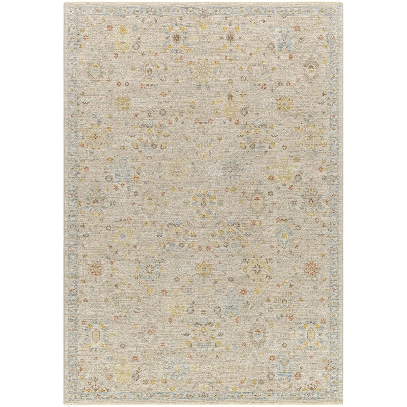 Patrick Vintage Persian Area Rug - Taupe - 2' 7" x 7' 3"