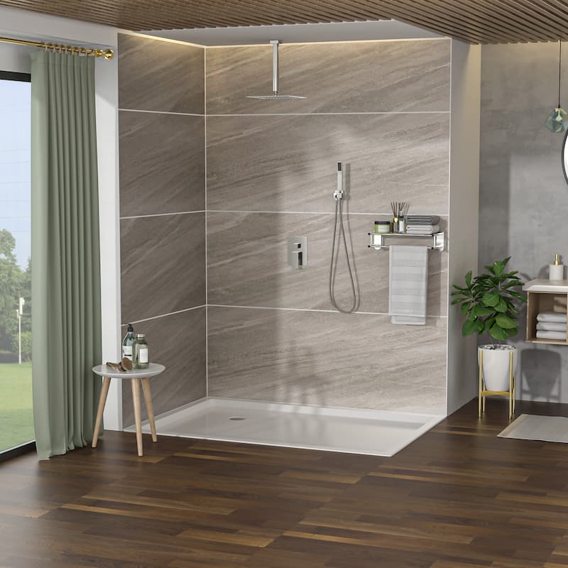 10 inch Square Shower Set, Dual Shower Heads