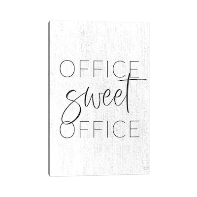 iCanvas "Office Sweet Office" by Lux + Me Designs Canvas Print