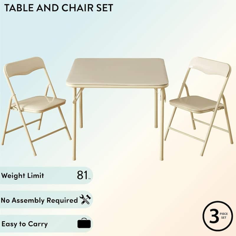 Heritage Kids 3 Piece Activity Table and Chair Set