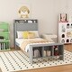 preview thumbnail 2 of 63, Platform bed with LED lights and USB port
