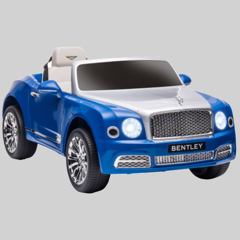 12V Bentley Mulsanne Electric Ride On Car with Remote Control, Suspension, MP3, Horn, LED Lights for Kids