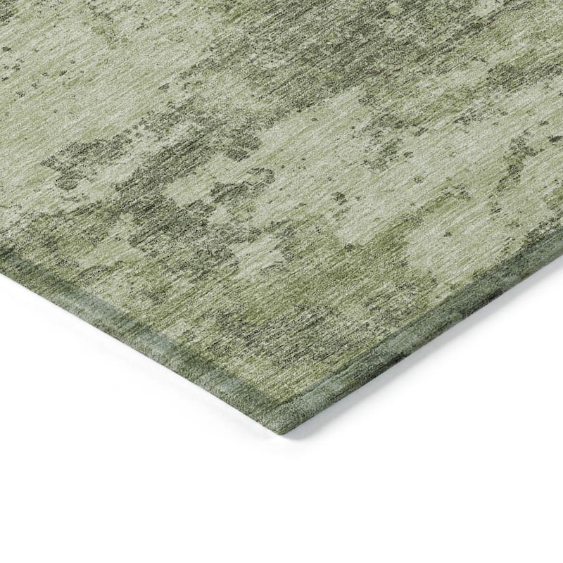 HomeRoots Floral Transitional Rectangle Outdoor Rug
