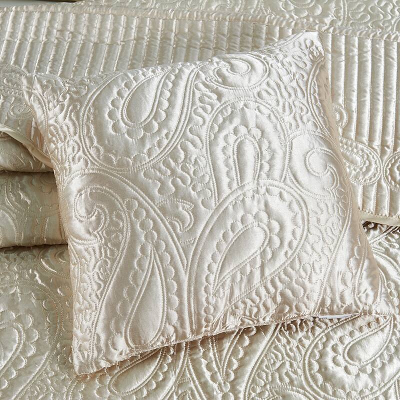Serenta Quilted Satin 4-piece Bedspread Set