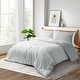 preview thumbnail 10 of 28, All Season Tufted Clipped Down Alternative Comforter Set Gray - Twin