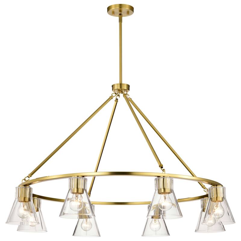 Nuvo Lighting 60/8336 Gianna 8 Light 40" Wide Ring Chandelier