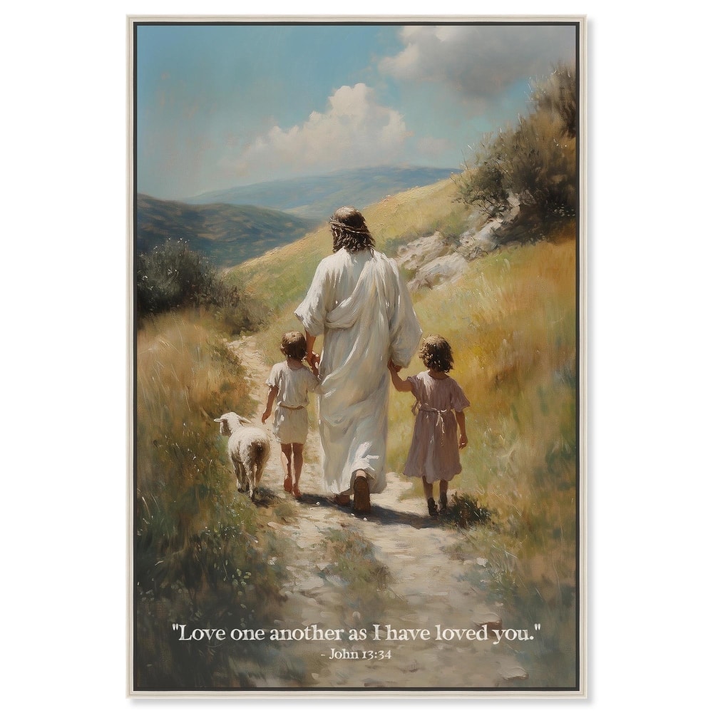 As I Have Loved You Canvas by Art Remedy