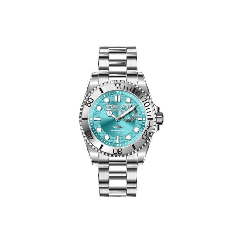 Invicta Men's 49277 Pro Diver Quartz Multifunction Light Blue Dial Watch