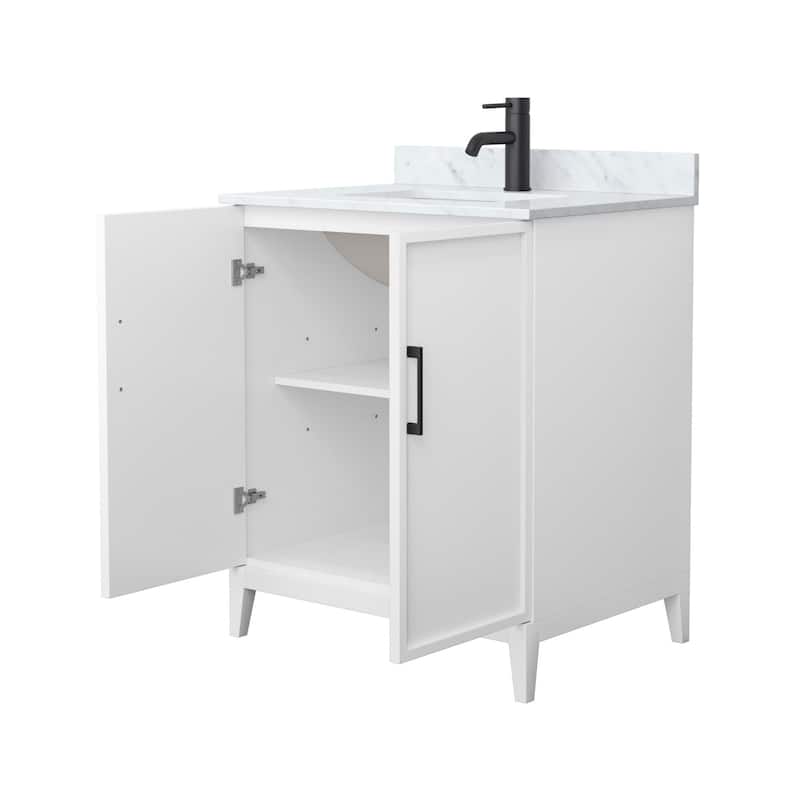 Elan 30-inch Single Vanity, Marble Top