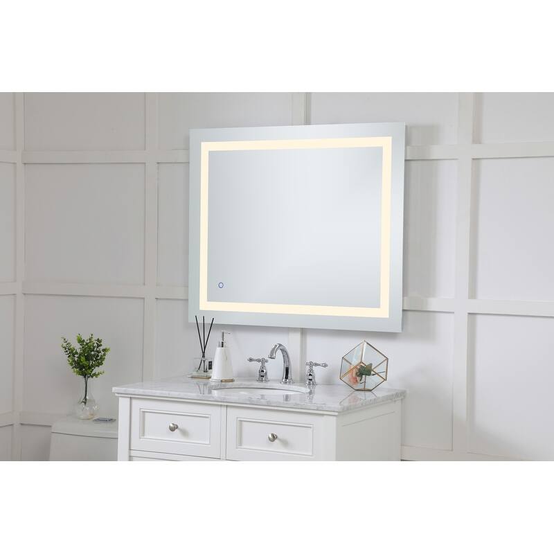 Strick & Bolton Sabella Hardwired LED Mirror - Silver