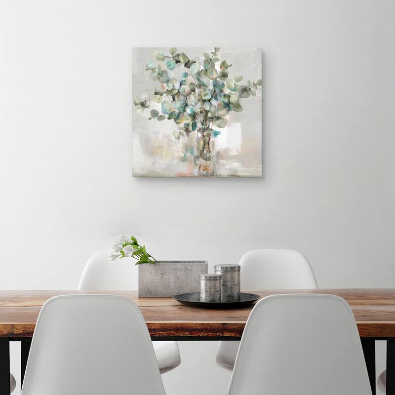 Essential Greens II by Studio Arts Canvas Art Print