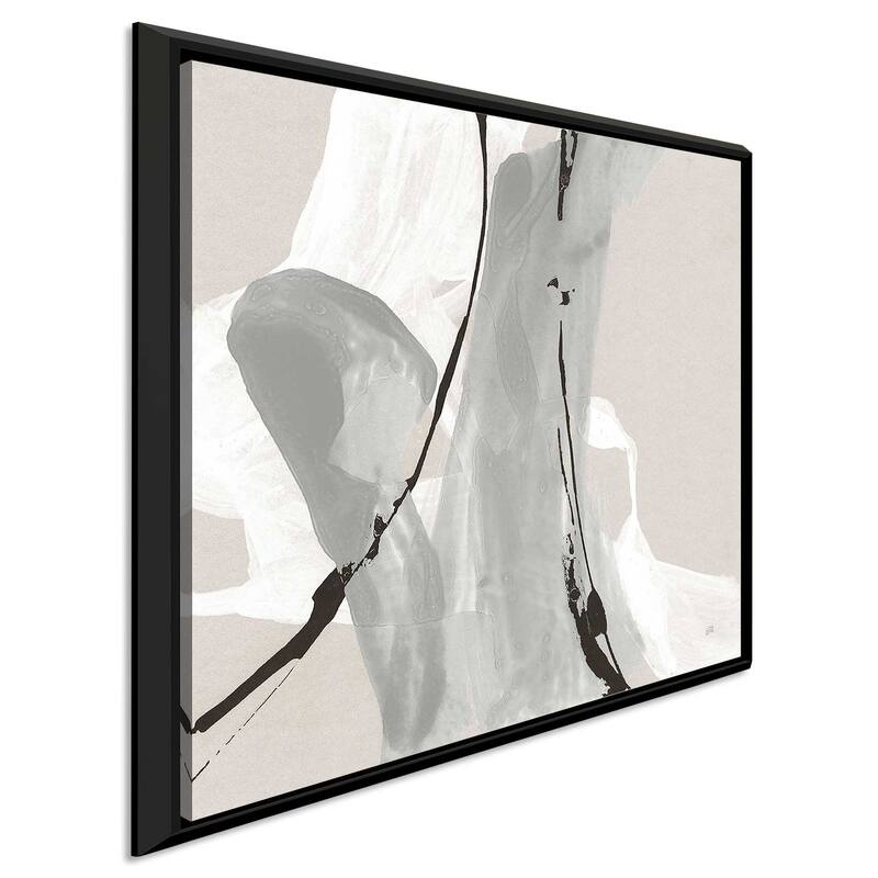 "Touch of Gray IV" Print on Floating Canvas