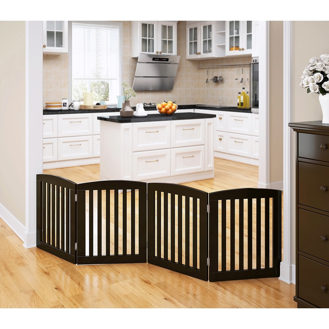 Freestanding foldable pet gate sales