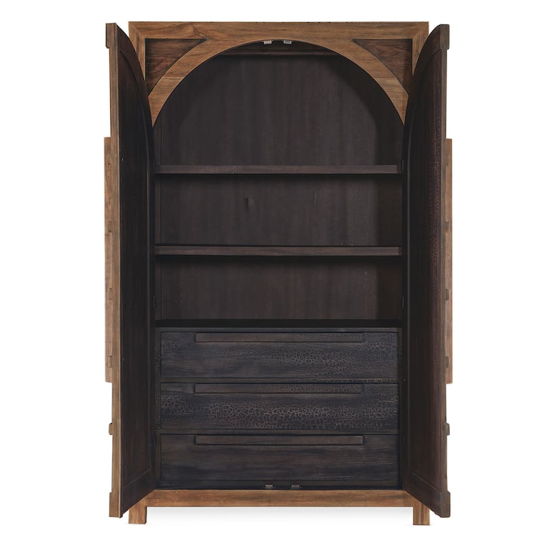 Hooker Furniture 6700-90013-80 Big Sky 52" Wide 3 Drawer Armoire with