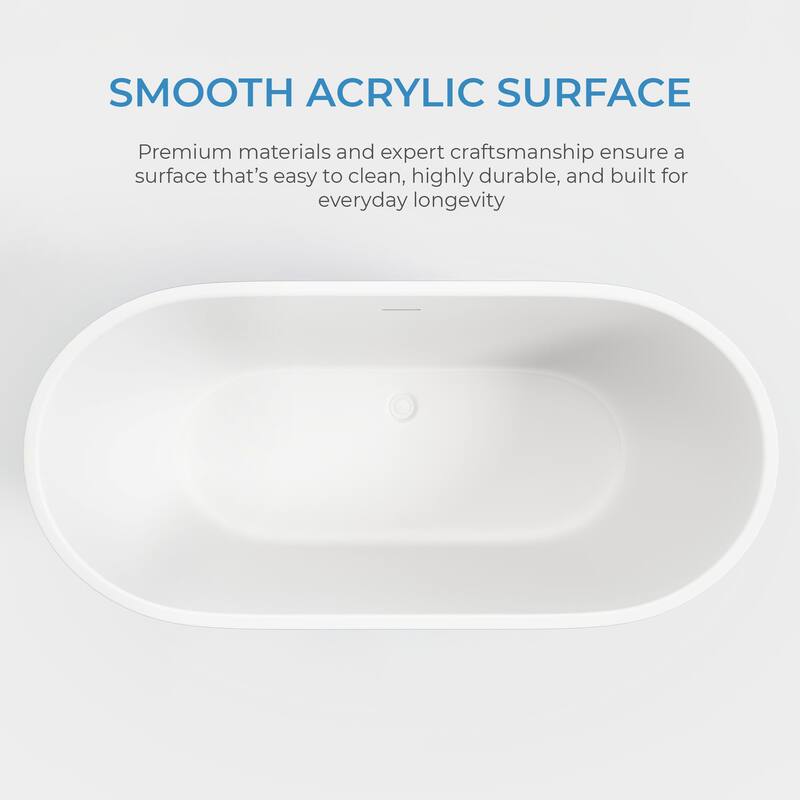 OVE Ayago Free Standing Bathtub Kit with extra Hardware