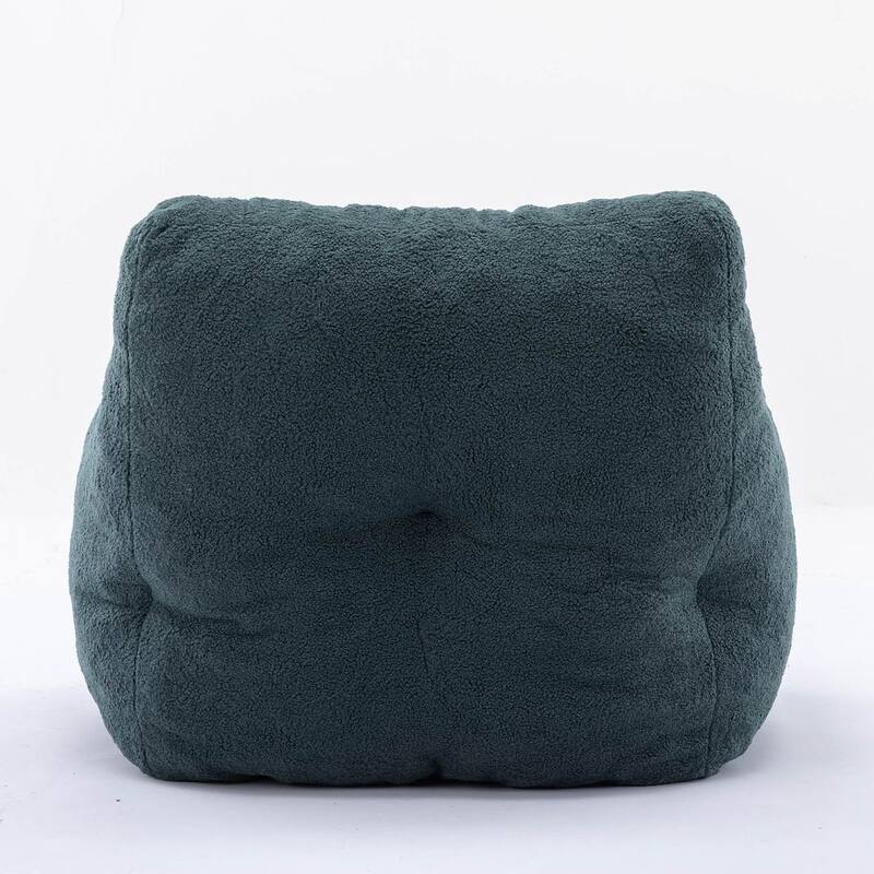 Modern & Elegant Bean Bag Chair | High Resilience Foam | Teddy Fabric or Cotton Linen | Versatile Lounge Seating