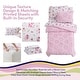 preview thumbnail 6 of 9, Sweet Home Collection Pheobe Floral Textured Kids Bedding Set Includes Printed Sheet Set