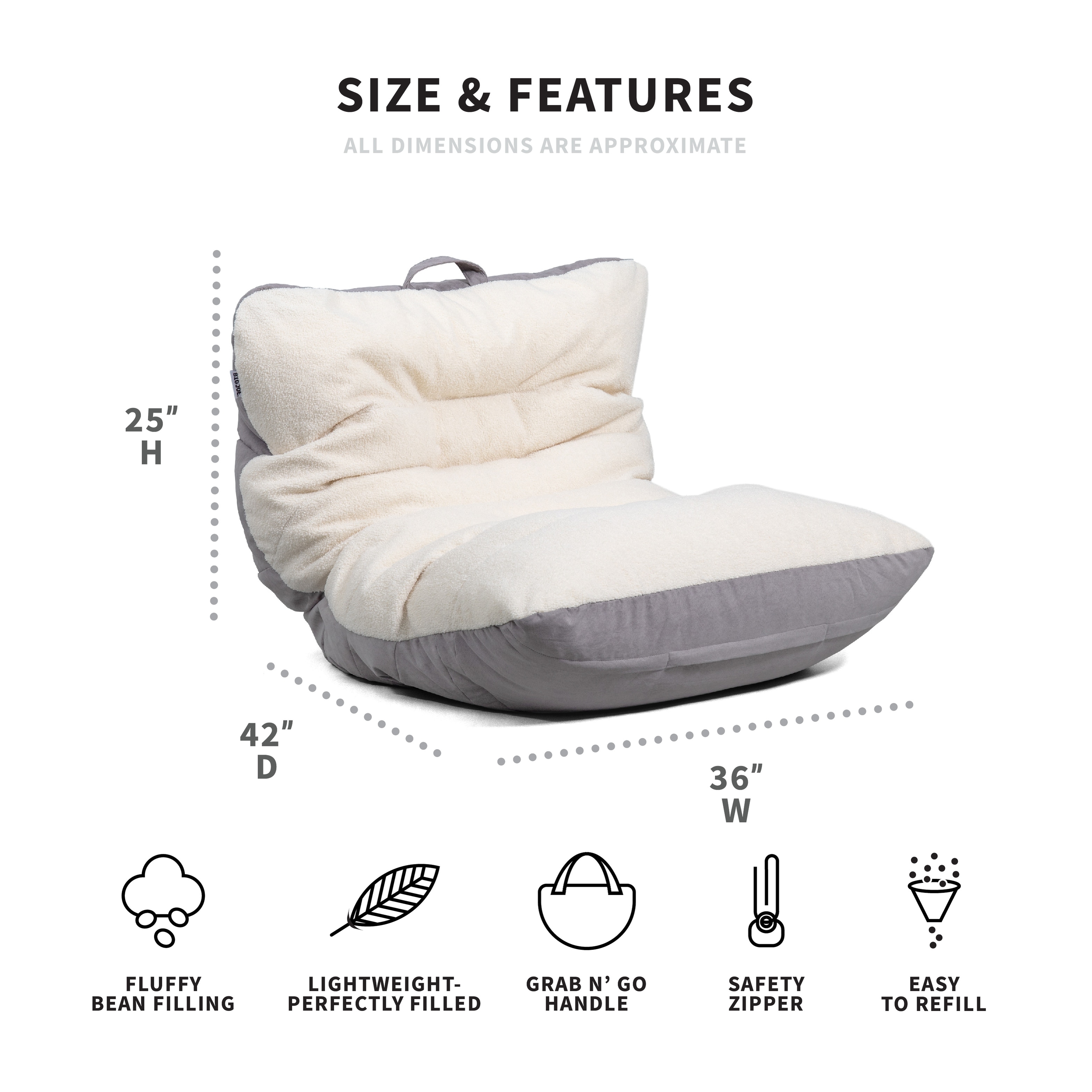 Big Joe Roma Bean Bag Chair On Sale Bed Bath Beyond 16257655