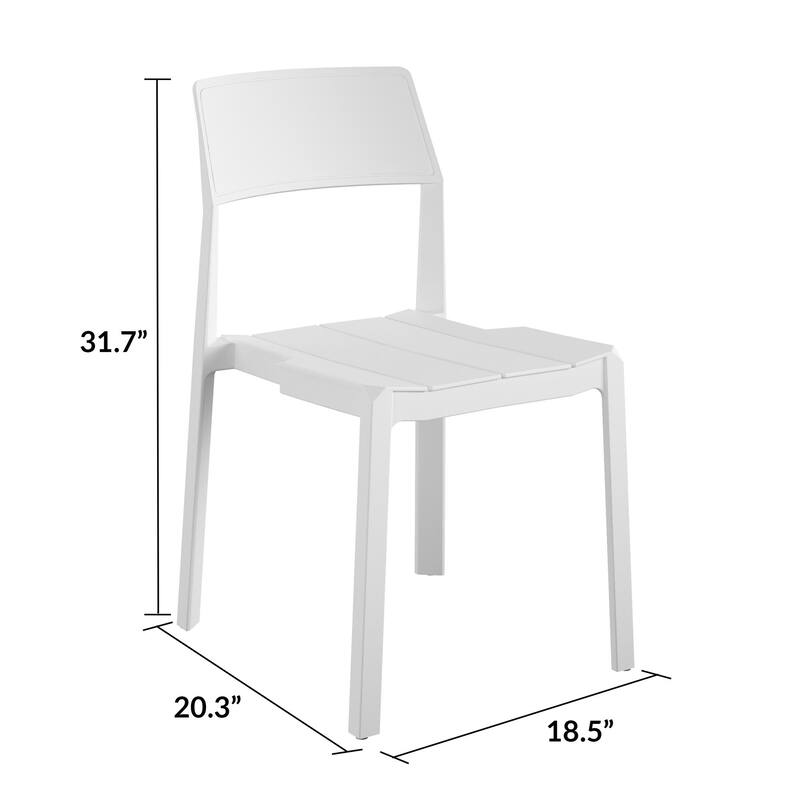 The Novogratz Poolside Collection Chandler Indoor/Outdoor Chairs Set