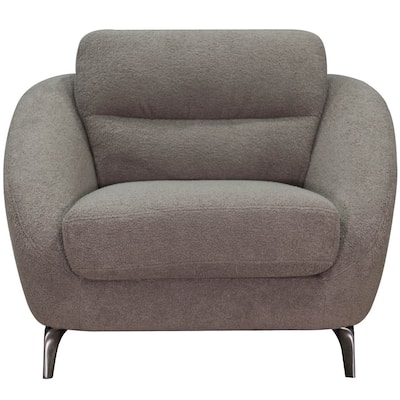 Hydeline Makena Fabric Chair with Memory Foam and Springs