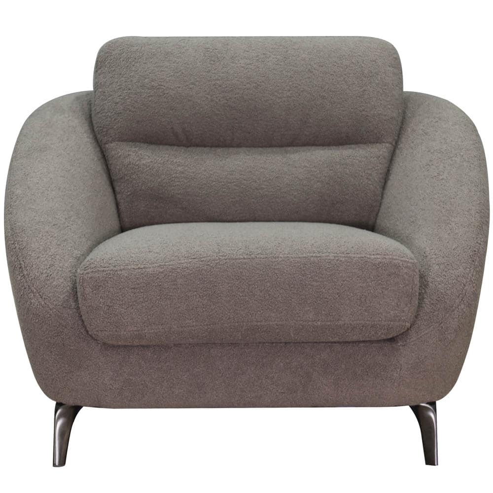 Hydeline Makena Fabric Chair with Memory Foam and Springs