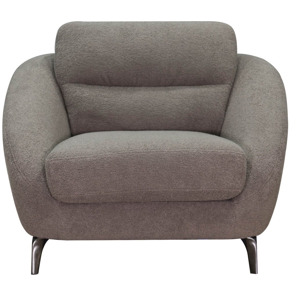 Hydeline Makena Fabric Chair with Memory Foam and Springs
