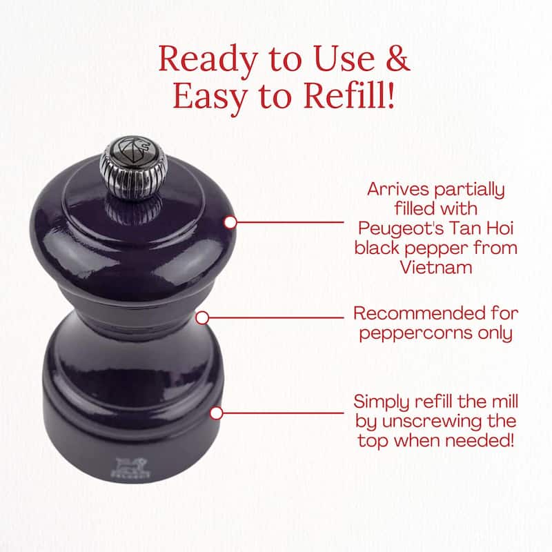 Peugeot Bistro 4 Inch Pepper Mill