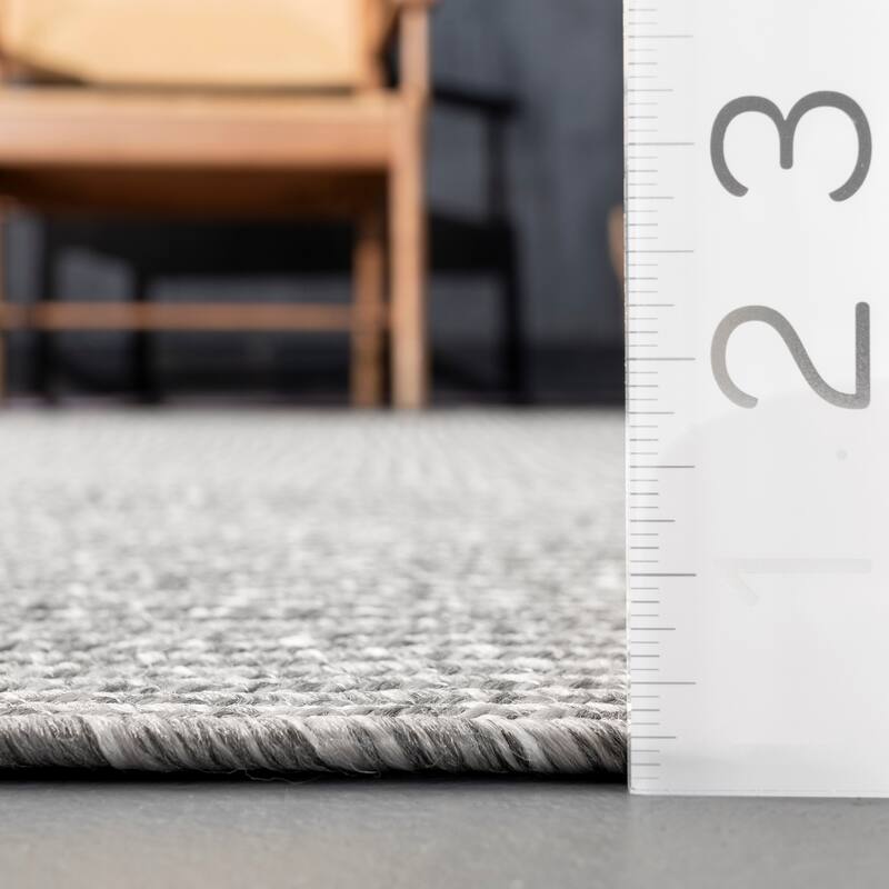 Nuloom Jayda Braided Ombre Indoor/Outdoor Area Rug