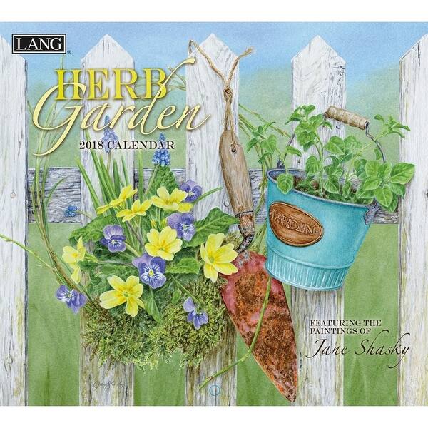 Shop Herb Garden Wall Calendar Lang Folk Art By Lang Companies Overstock 18142678